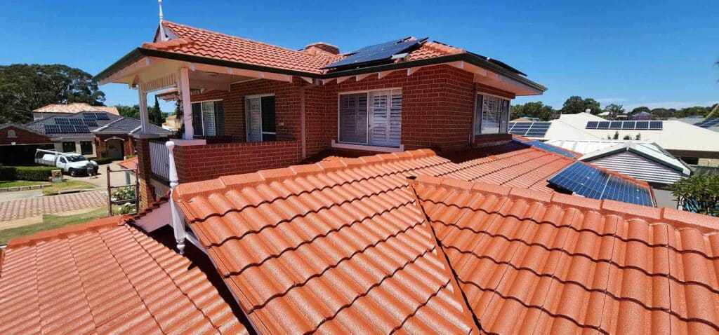 tile roof painting services