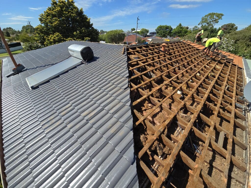 re-roofing